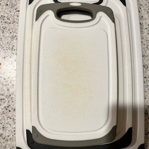 Set of Three Cutting Boards with Handles